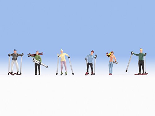 Algopix Similar Product 10 - Noch 15827 Skiers HO Scale Model