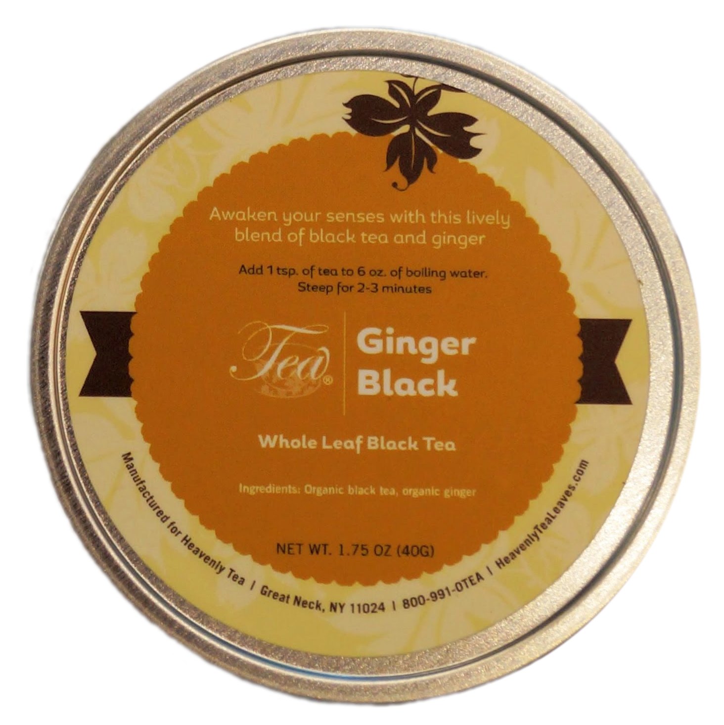Algopix Similar Product 4 - Heavenly Tea Leaves Organic Tea Ginger