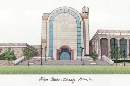 Algopix Similar Product 16 - Campus Images TX969 Abilene Christian