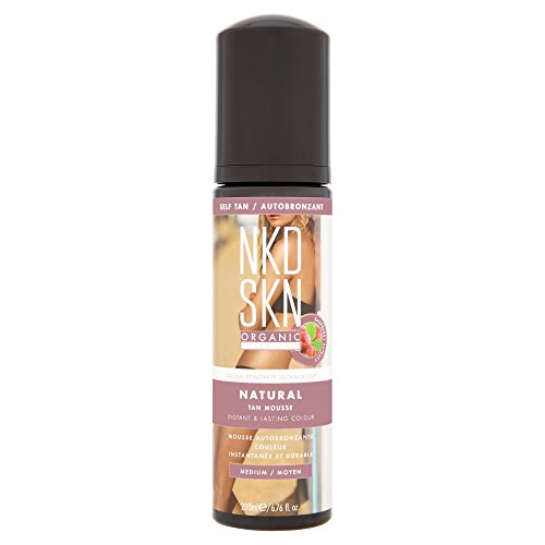 Algopix Similar Product 16 - Organic Self Tanning Mousse  NKD SKN