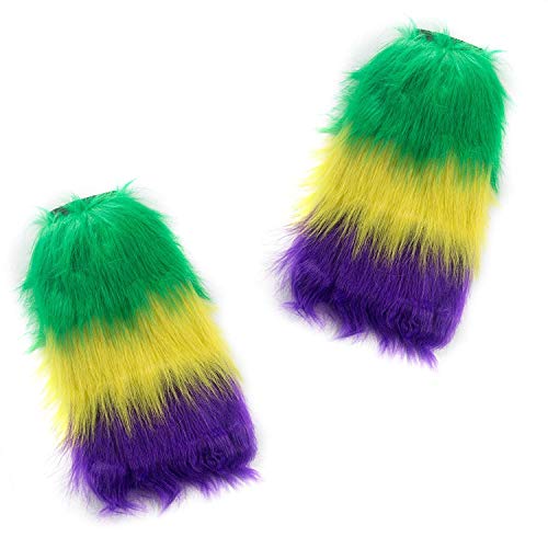 Algopix Similar Product 4 - 2 Pieces  Furry Leg Warmers for Women