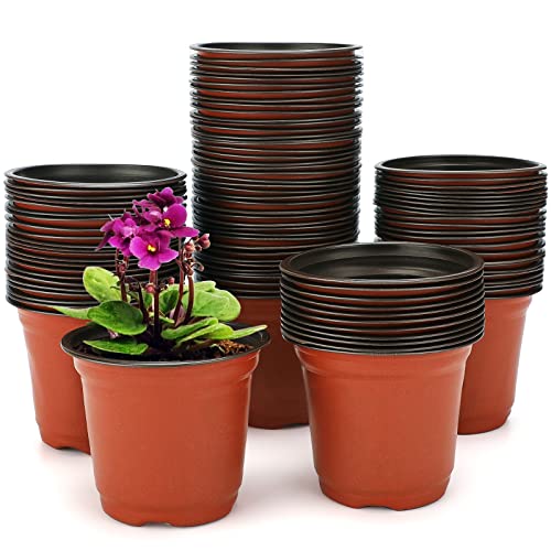 Algopix Similar Product 7 - KINGLAKE 100 Pcs 4 Plastic Plants