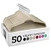 Algopix Similar Product 3 - Zober Velvet Hangers 50 Pack  Heavy