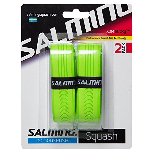 Algopix Similar Product 5 - Salming Squash X3M Sticky Grip Lime