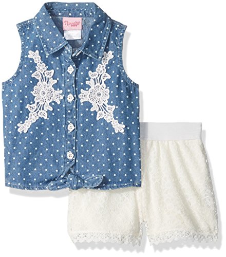 Algopix Similar Product 7 - Nannette Girls Little 2 Piece Printed