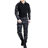 Algopix Similar Product 3 - Vividda Camo Tracksuit Hunting Wargame
