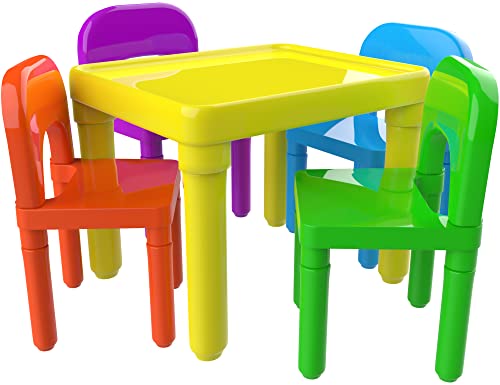 Algopix Similar Product 6 - Kids Activity Table and Chairs Set 