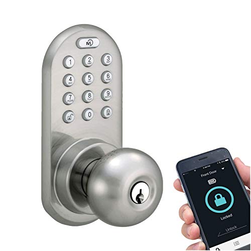 Algopix Similar Product 13 - MiLocks BLEKK02SN Bluetooth Entry