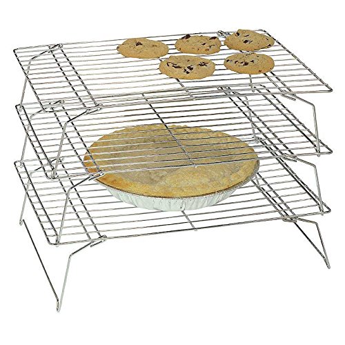 Algopix Similar Product 3 - Charmed Silver 3Tier Stackable Cooling