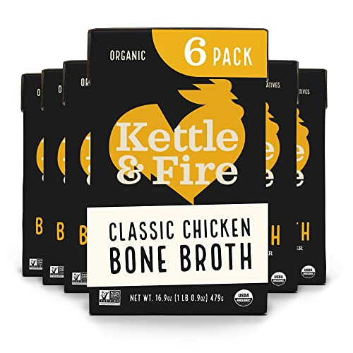 Algopix Similar Product 2 - Chicken Bone Broth Soup by Kettle and