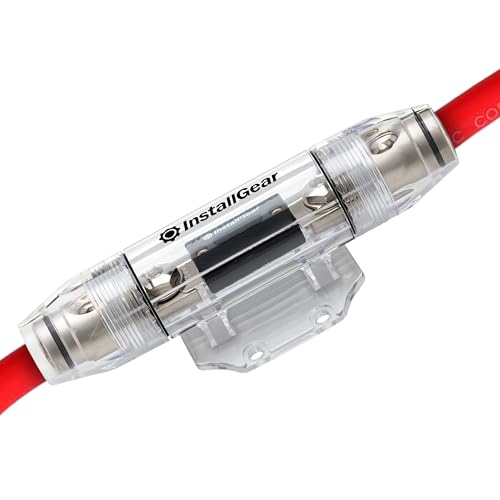 Algopix Similar Product 4 - InstallGear 024 Gauge AWG InLine ANL