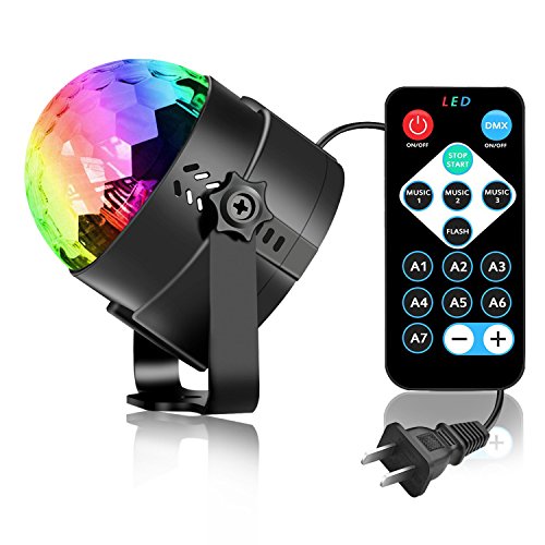 Algopix Similar Product 1 - Party Lights Disco Light Spriak Sound