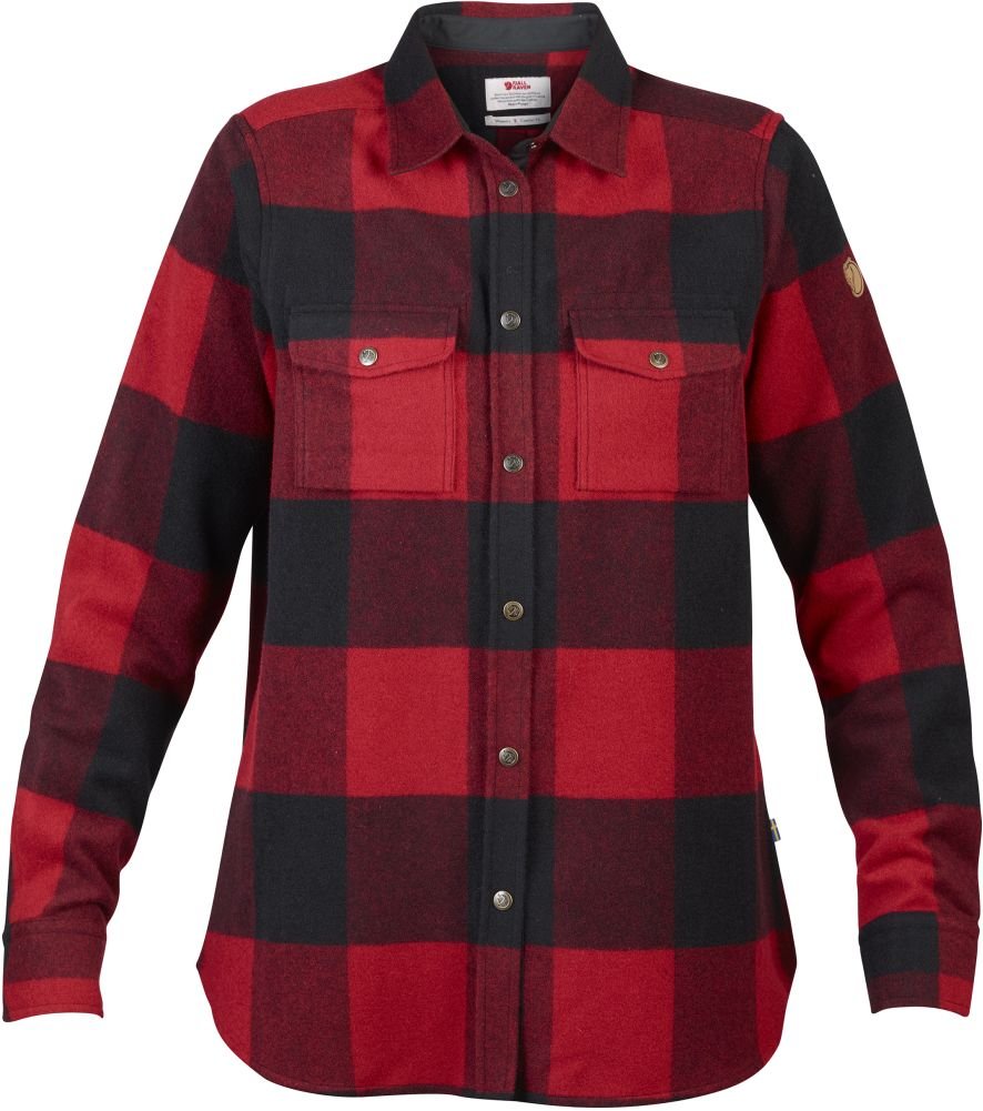 Algopix Similar Product 12 - Fjällräven Canada Shirt Red MD