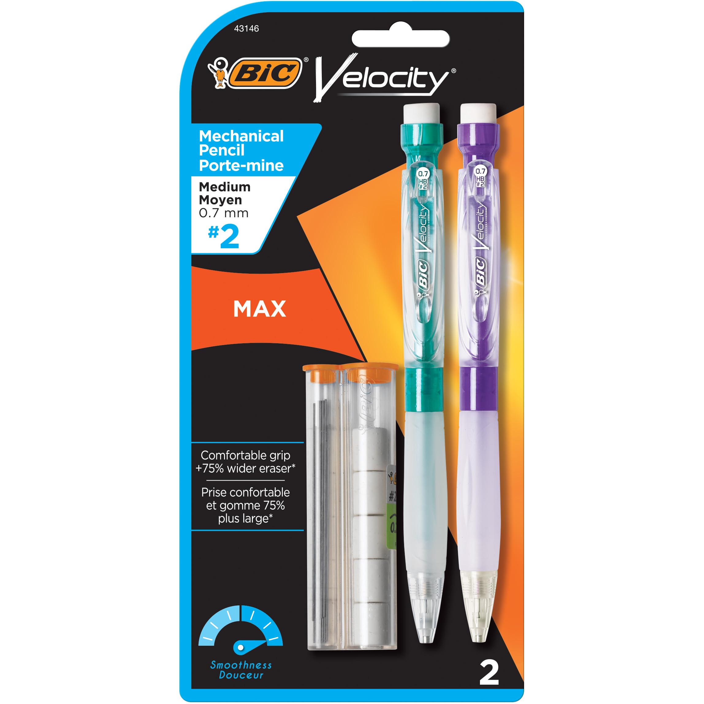 Algopix Similar Product 12 - BIC Velocity Max Mechanical Pencils