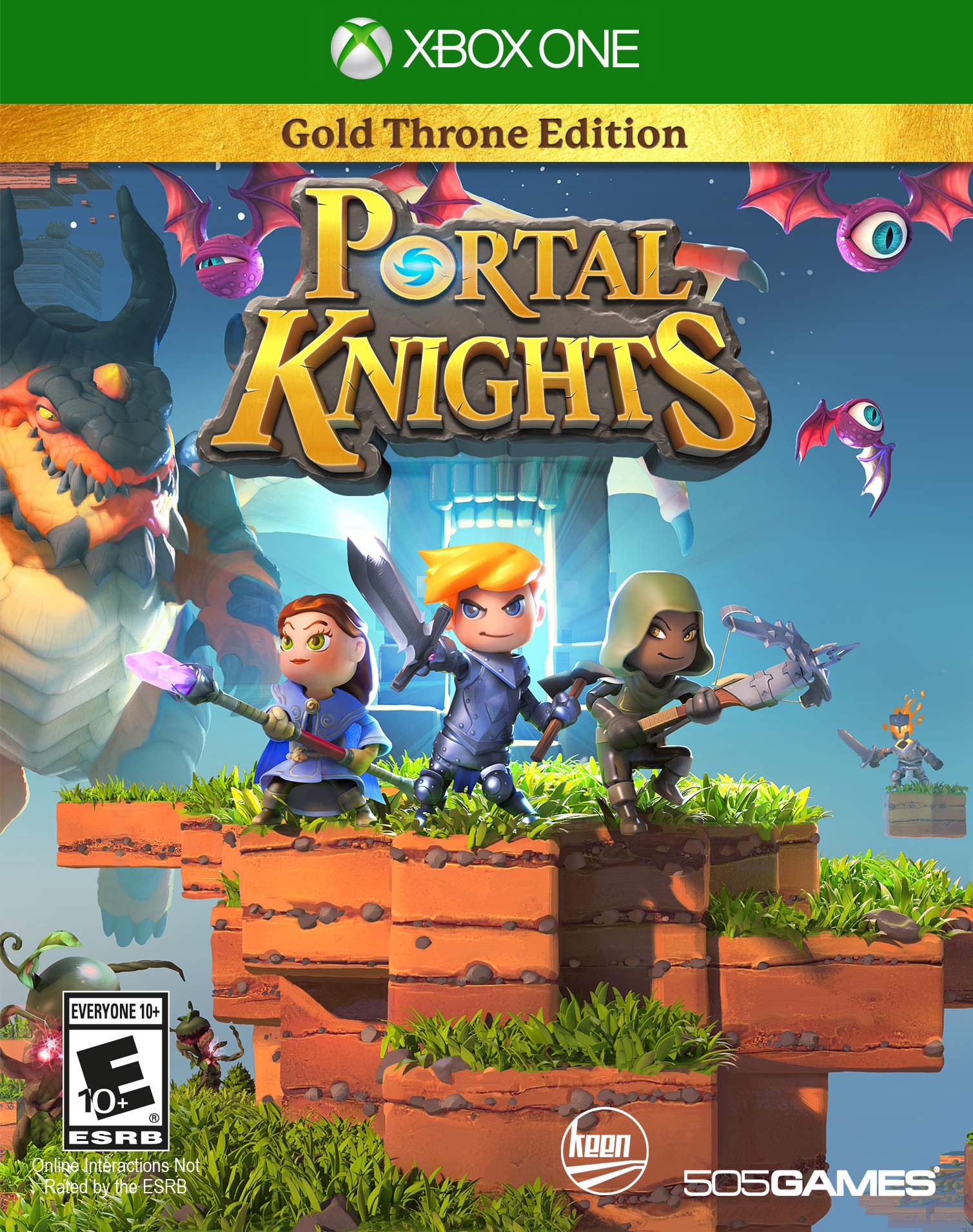 Algopix Similar Product 11 - Portal Knights Gold Throne Edition 