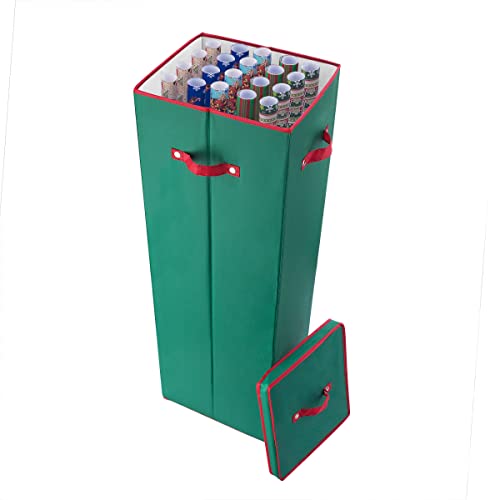 Algopix Similar Product 14 - Wrapping Paper Storage BoxHolds 20