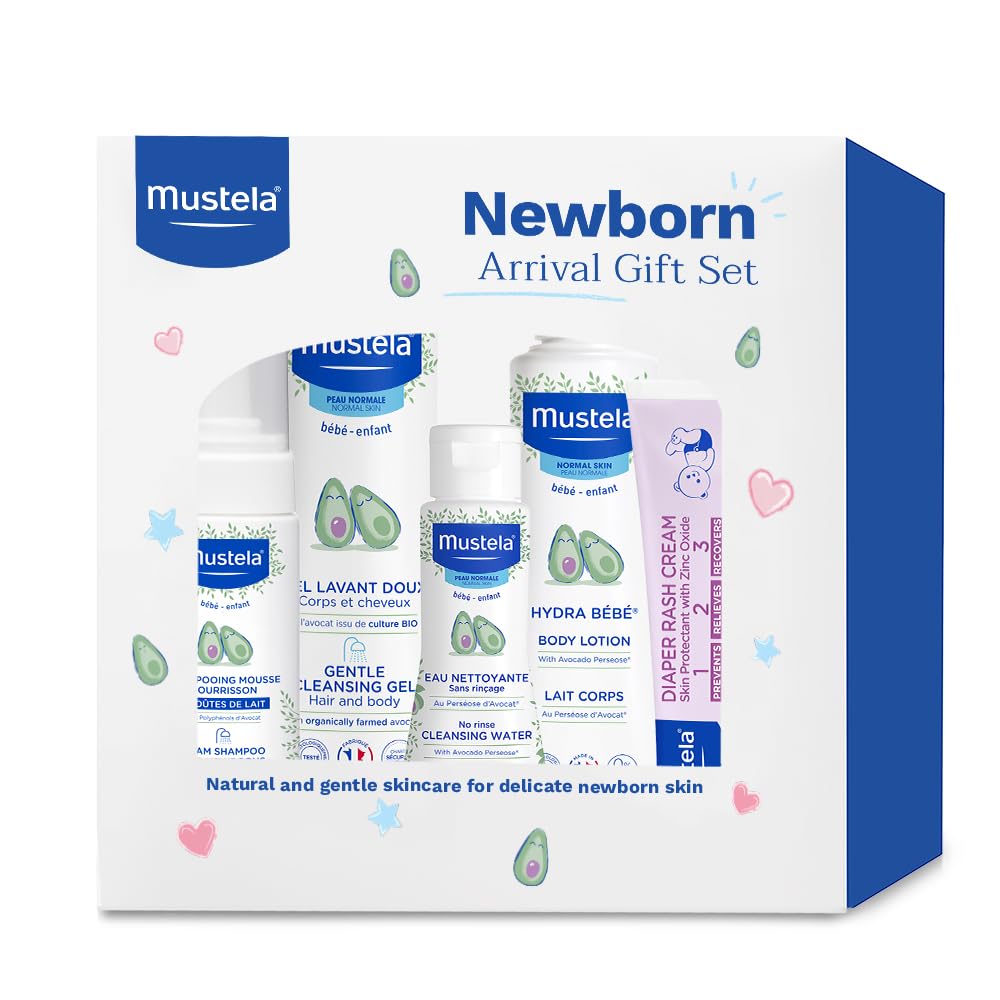 Algopix Similar Product 13 - Mustela Newborn Arrival Gift Set  Baby