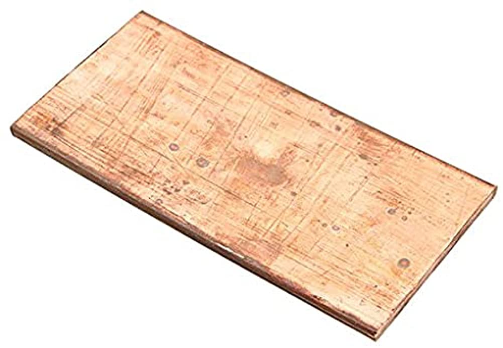 Algopix Similar Product 2 - CynKen 3mmx50mmx100mm Copper Sheet