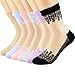 Algopix Similar Product 15 - Floosum Womens 6 Pairs Ultrathin