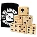 Algopix Similar Product 13 - Lawn Bones  Set of Six Jumbo Yard Dice