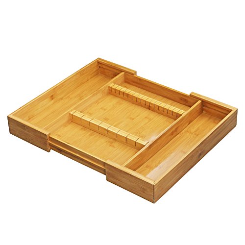 Algopix Similar Product 8 - Furinno DaPur Bamboo Expandable Drawer