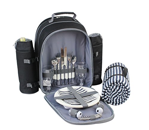 Algopix Similar Product 15 - Mister Alfresco Picnic Backpack for 2