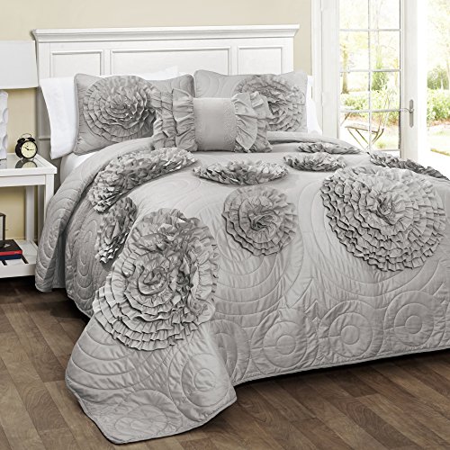Algopix Similar Product 7 - Lush Decor Lush Dcor Fiorella 4 Piece