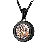 Algopix Similar Product 12 - Quiges Black Stainless Steel 12mm Mini