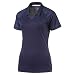 Algopix Similar Product 1 - Puma Golf Womens Mesh Polo Peacoat