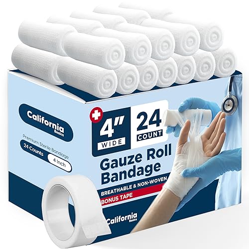 Algopix Similar Product 19 - Surgical Gauze Bandage Rolls 4 inch 