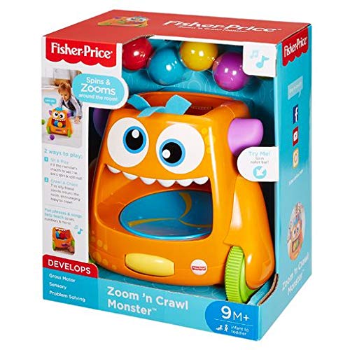 Algopix Similar Product 14 - Fisher-Price Zoom 'n Crawl Monster