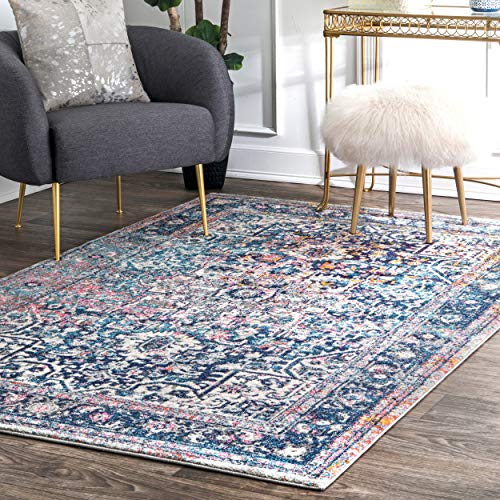 Algopix Similar Product 2 - nuLOOM Lilah Medallion Vintage Area