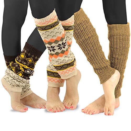 Algopix Similar Product 14 - TeeHee Womens Fashion Leg Warmers