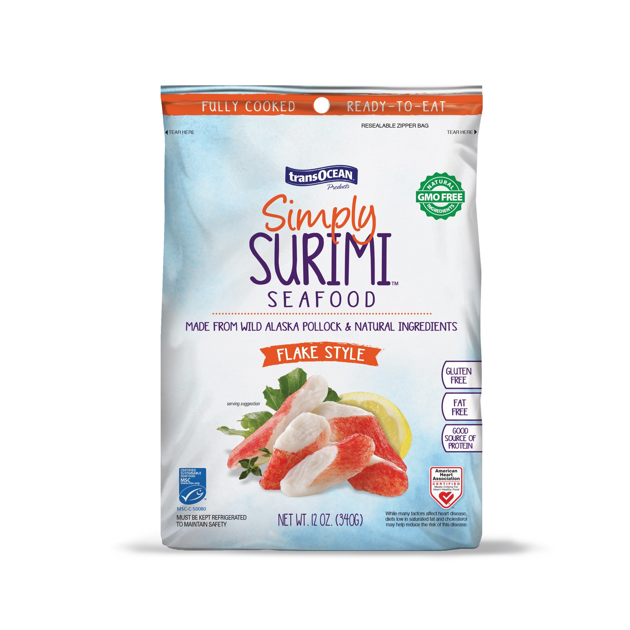 Algopix Similar Product 10 - TransOcean Products Simply Surimi