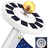 Algopix Similar Product 4 - TOTOBAY 30 LED Solar Power Flag Pole
