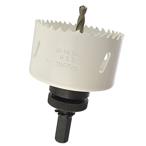 Algopix Similar Product 19 - 73mm HSS Hole Saw Holesaw BiMetal