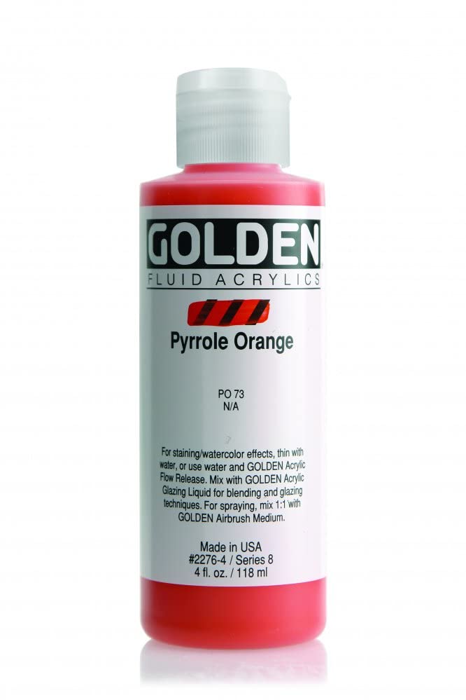 Algopix Similar Product 11 - 4 Oz Fluid Acrylic Color Paint Color
