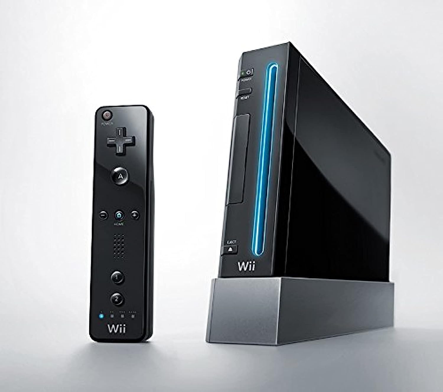 Algopix Similar Product 7 - Nintendo Wii BLACK Video Game Console