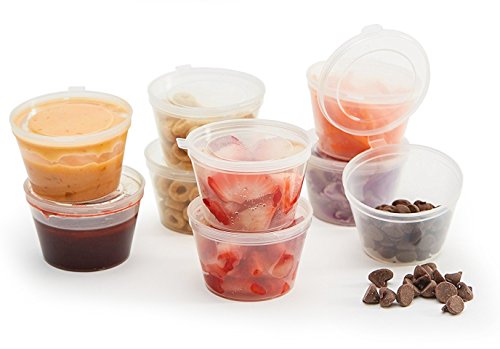 Algopix Similar Product 20 - 110 Pack Leak Proof Condiment Freezer