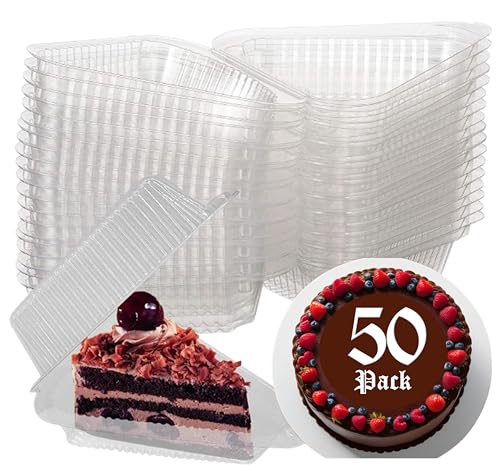 Algopix Similar Product 10 - Mr Miracle Plastic Clear Hinged Cake