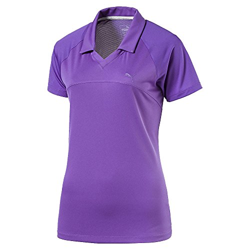 Algopix Similar Product 4 - PUMA Golf Womens Mesh Polo Royal