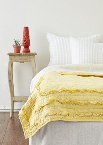 Algopix Similar Product 5 - BeYoutiful Home Yellow Chanel Quilt