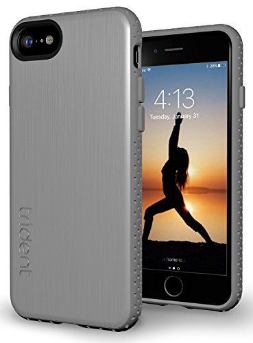 Algopix Similar Product 19 - iPhone 7 iPhone 8 Brushed Metal Phone