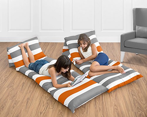 Algopix Similar Product 7 - Sweet Jojo Designs Gray and Orange