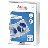 Algopix Similar Product 7 - Hama DVD Slim Jewel Case for 2x Disc