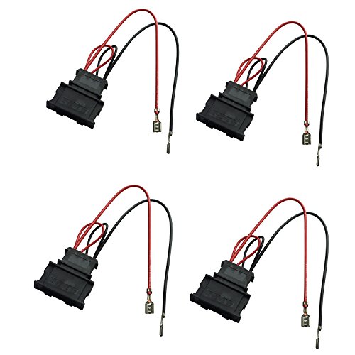 Algopix Similar Product 3 - DKMUS 2 X Pairs Speaker Wiring Harness