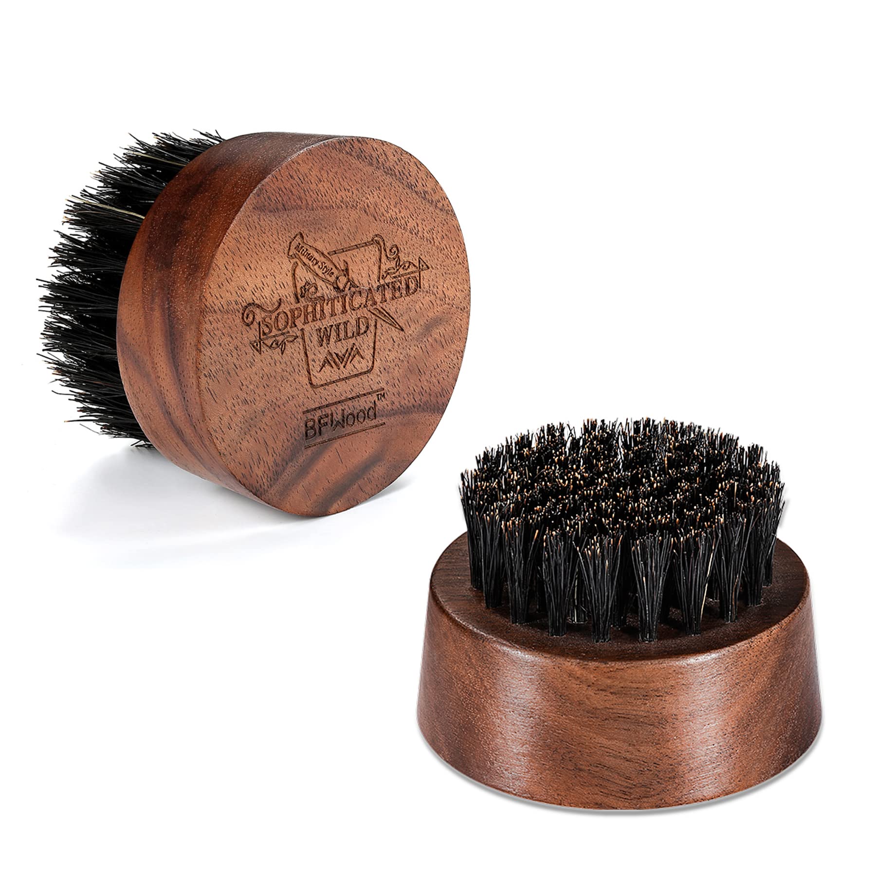 Algopix Similar Product 14 - BFWood Beard Brush for Men  Boar