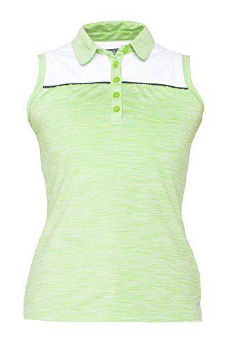 Algopix Similar Product 18 - Lija Womens Gather Polo Heather Leaf