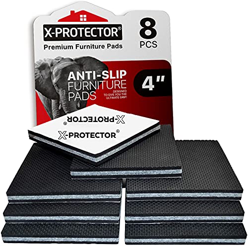 Algopix Similar Product 4 - Non Slip Furniture Pads XPROTECTOR  8
