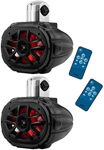 Algopix Similar Product 12 - 2 Boss MRWT69RGB 6x9 1200W 4Way Marine